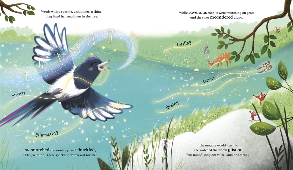Lucy Rowland - Magpie and the Sparkling Words | Paperback