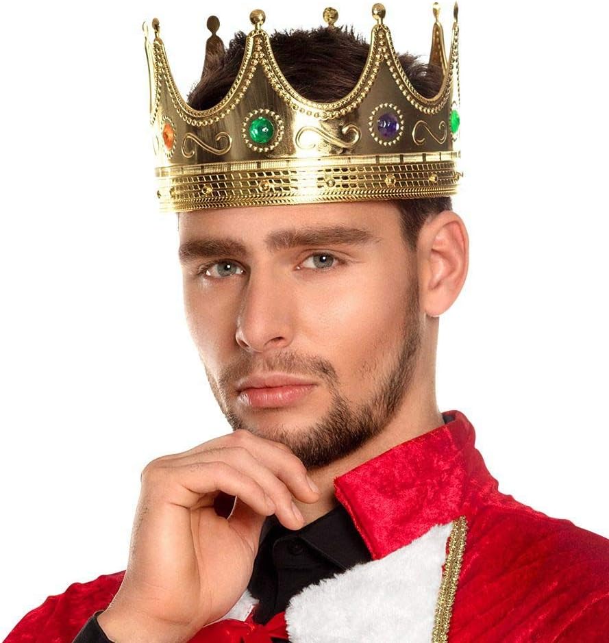 Boland Crown for Men Fancy Dress Costume Accessory for Nativity Medieval Book Day