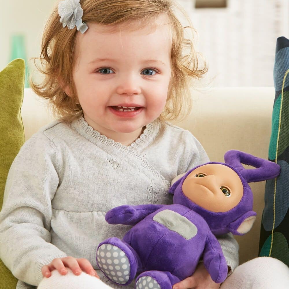 Teletubbies Talking Tinky Winky Soft Toy - Plush Interactive Figure for Toddlers 7
