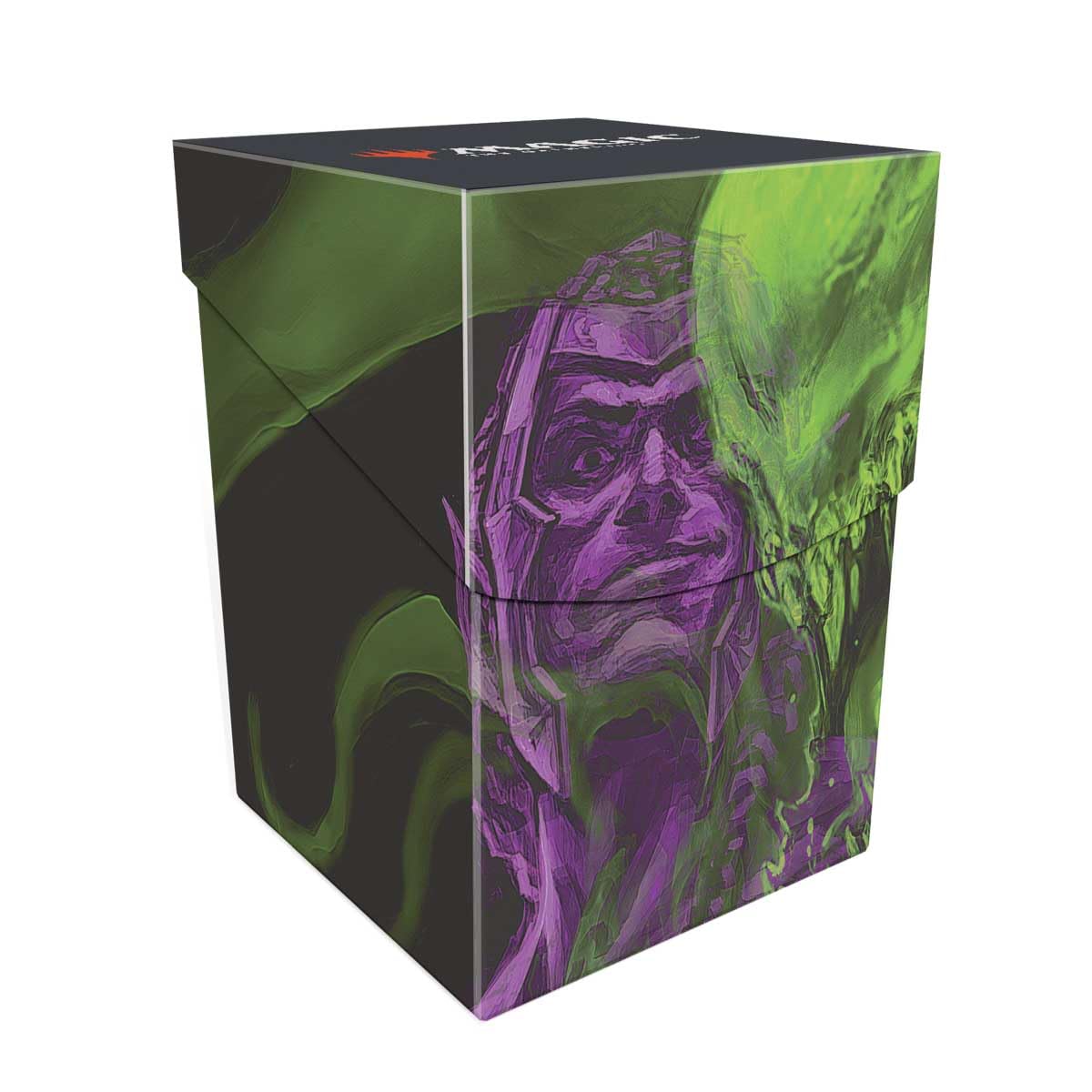 Ultra Pro MTG Duskmourn Deck Box - Tyvar, the Pummeler (Double Exposure Alt) for Magic: The Gathering