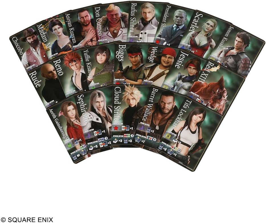 Square Enix Final Fantasy VII Remake Board Game Materia Hunter