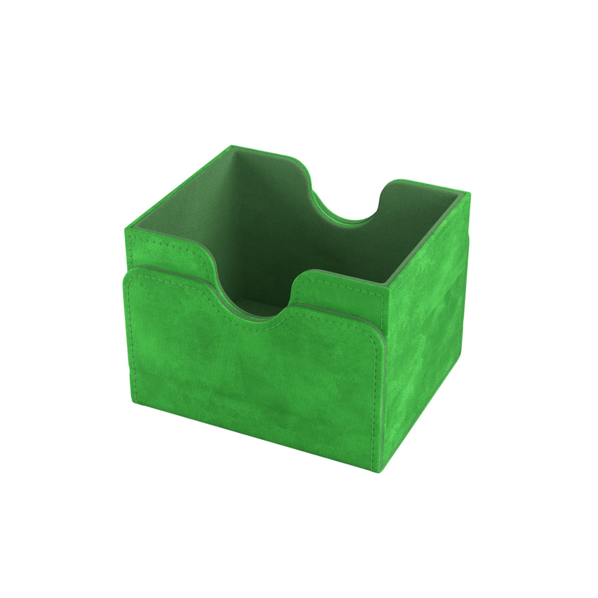 Gamegenic Sidekick 100+ XL Card Storage Box - Holds 100 Double-Sleeved Cards, Green 3