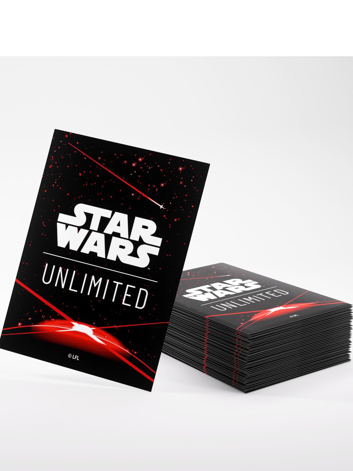 Gamegenic Star Wars: Unlimited Card Game Art Sleeves - Red Design