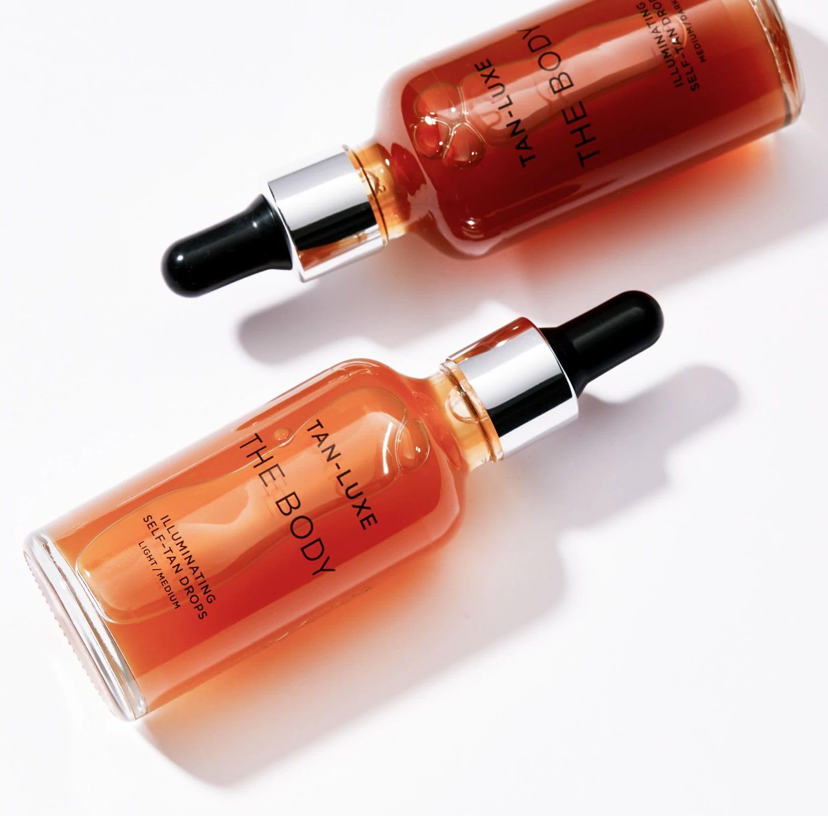TAN-LUXE THE BODY Self-Tan Drops - Medium/Dark | 50 ml | Customizable Glow 9