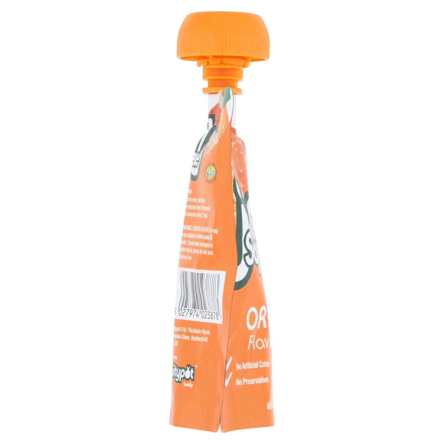 JellySqueeze - Orange Flavour Jelly Pouches, 16 x 95g