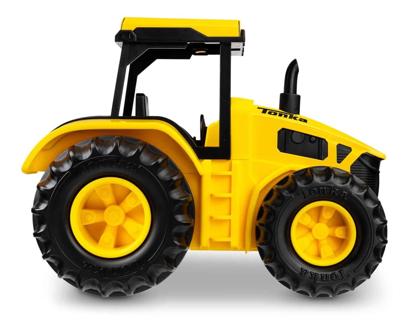 Basic Fun Tonka Steel Classics Farm Tractor Toy | Cold-Rolled Steel | Ages 3+ | Yellow 2