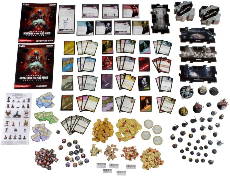 WizKids Waterdeep: Dungeon of the Mad Mage Board Game 3