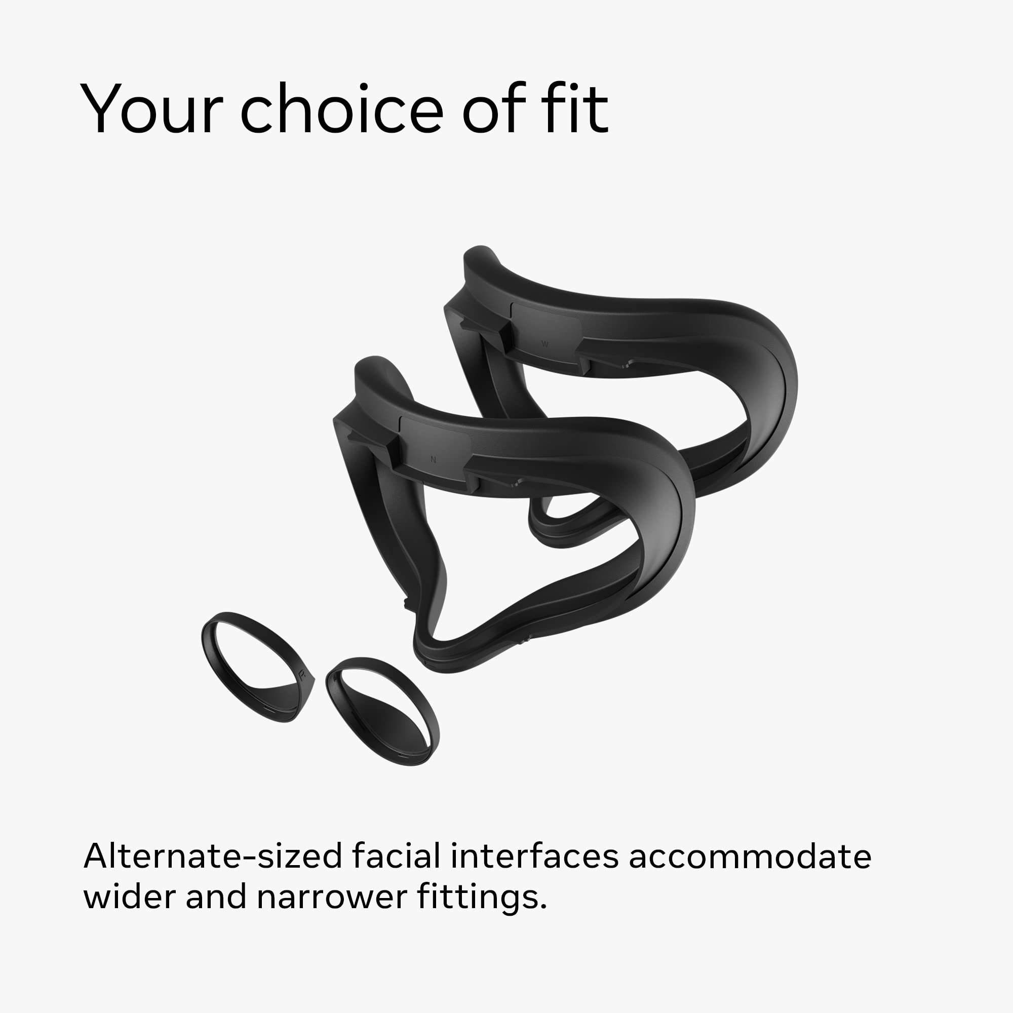 Meta Quest 2 Fit Pack – Alternate Facial Interfaces, Light Blockers & Silicone Covers for Comfort and Immersion 12