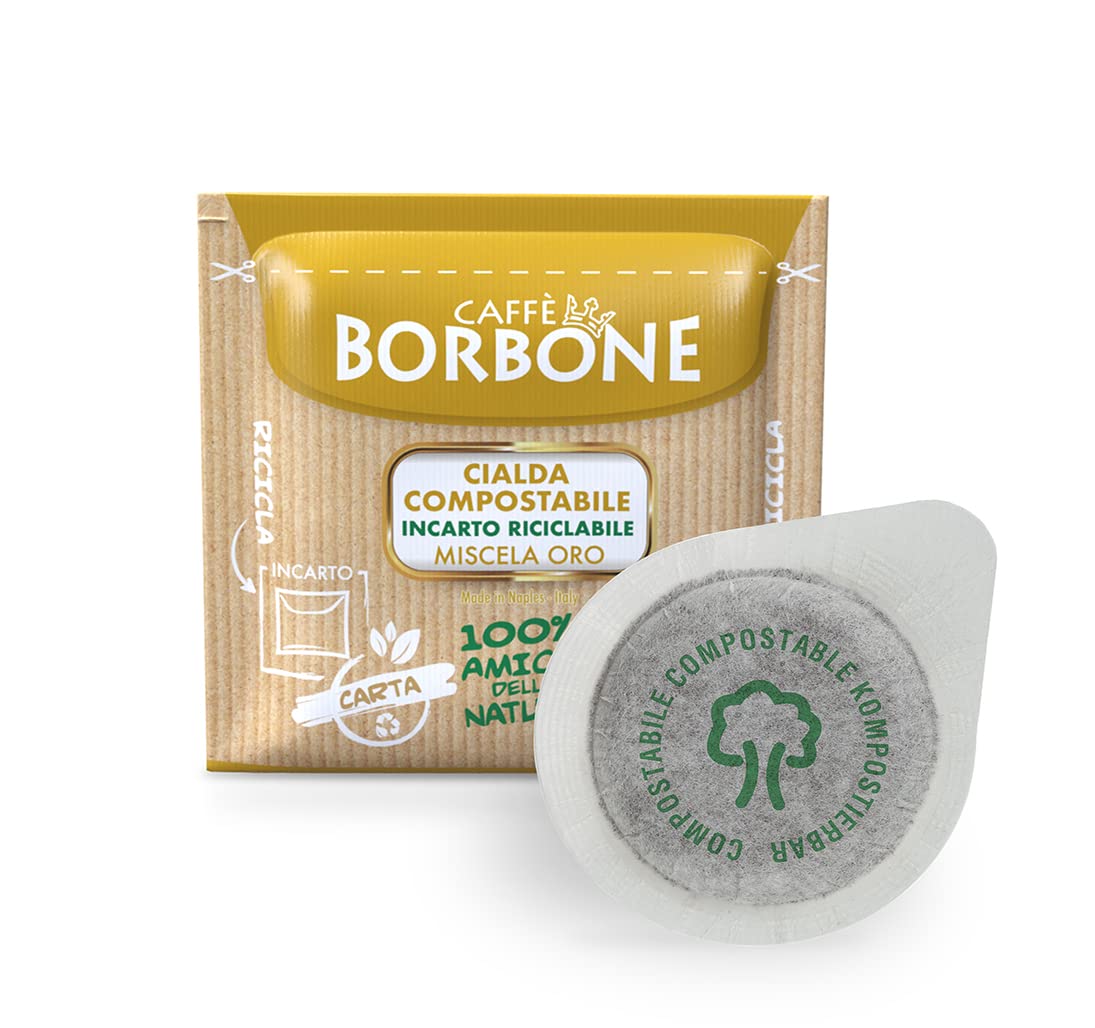 Caffè Borbone Gold Coffee Blend - 150 Compostable ESE Pods (44 mm)