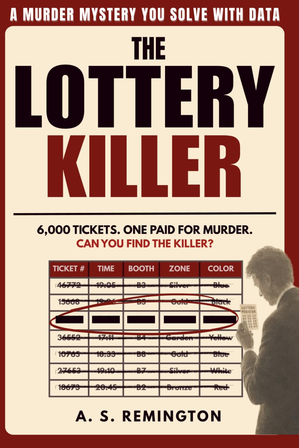 The Lottery Killer: An Immersive Murder Mystery Logic Puzzle | Paperback