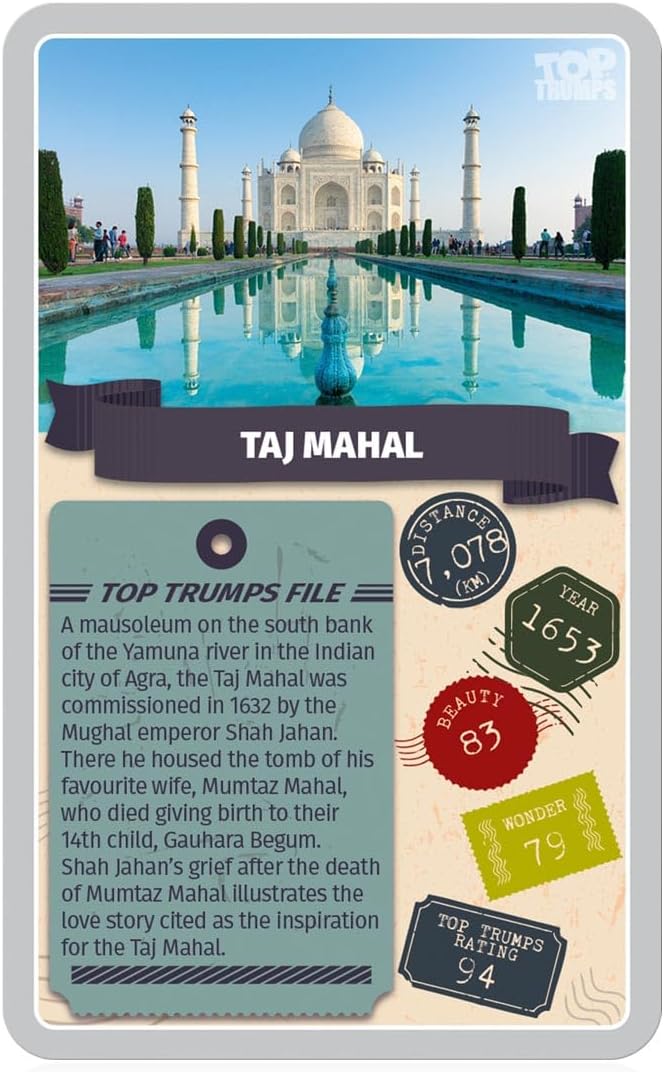 Top Trumps Monuments of the World Card Game 3