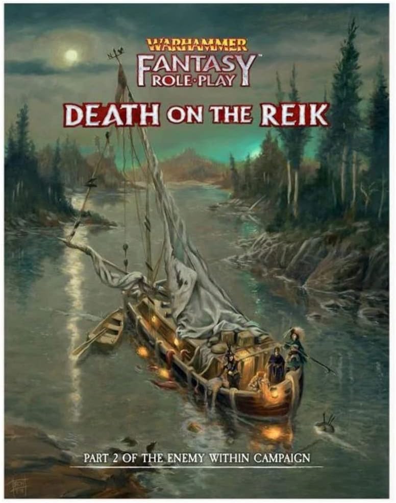 Cubicle 7 Warhammer Fantasy Roleplay: Death on the Reik - Enemy Within Vol 2 (2410CB7)