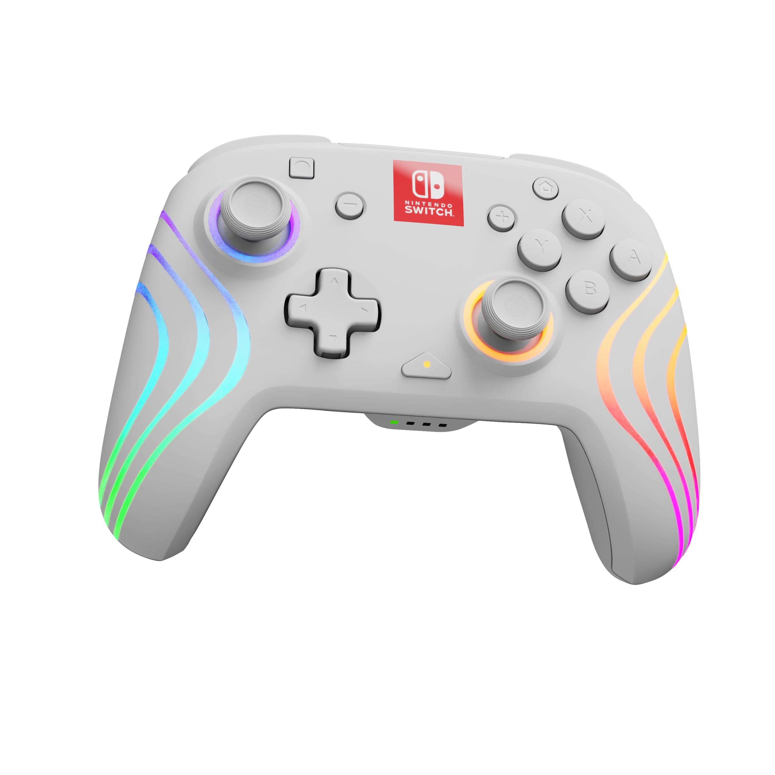 Afterglow Wave Wireless Controller for Nintendo Switch - White