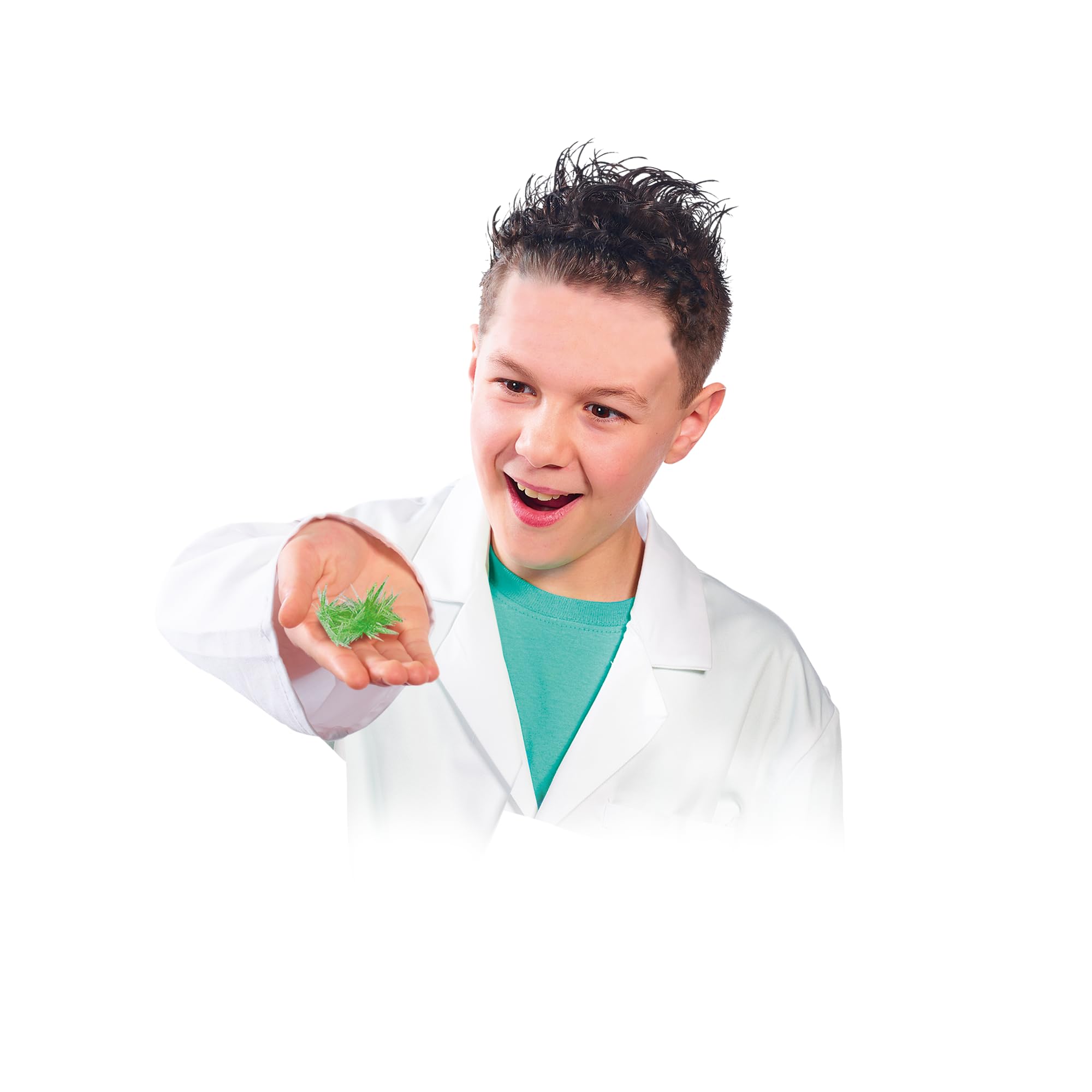 Science Mad Crystal Wonder Kit - 14 Safe Crystal Growing Experiments for Kids 10+