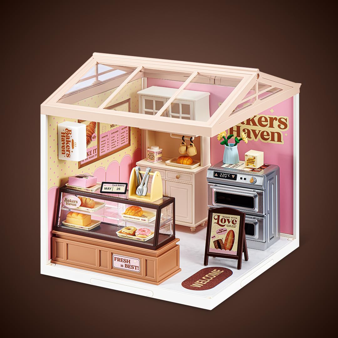 Mini Brands Spaces Bakers Haven - Build Your Own Mini World | Plastic | Ages 3+ 2