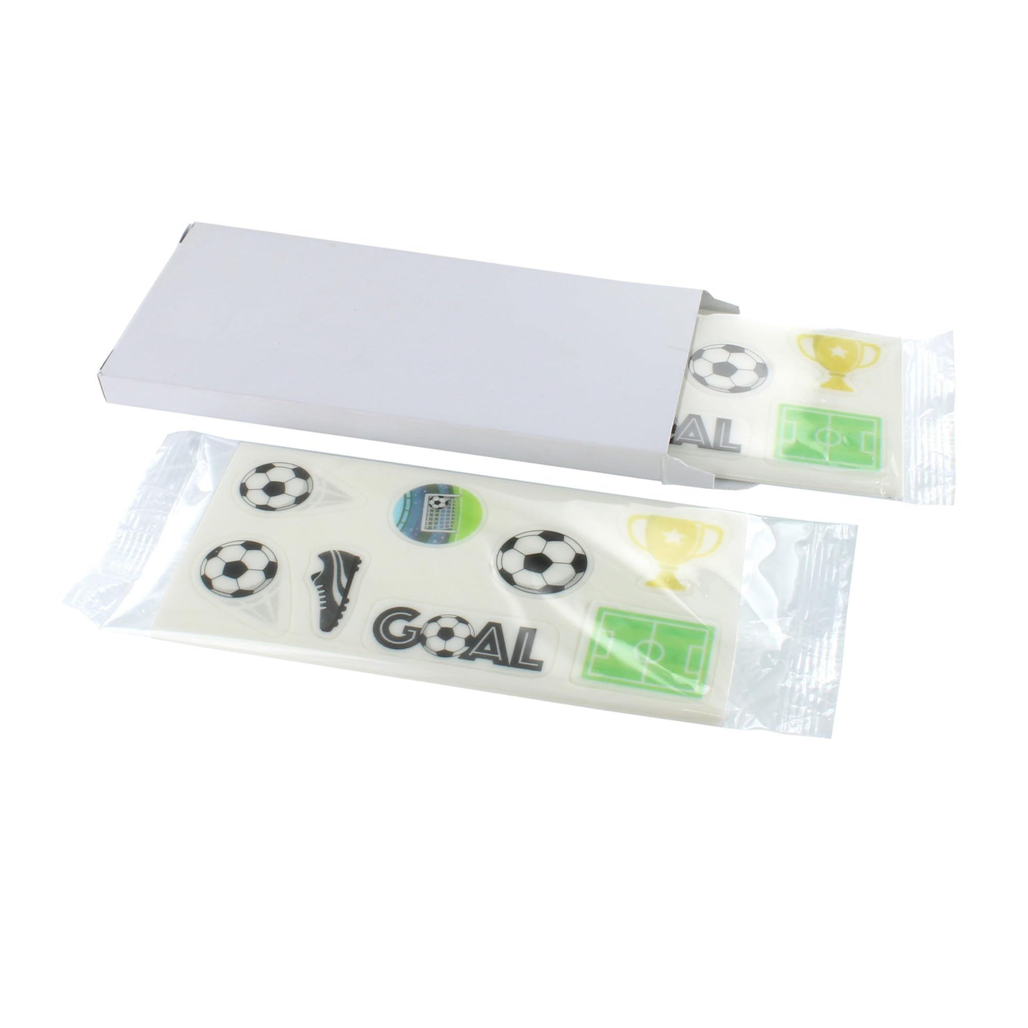 Culpitt Football Edible Cupcake Toppers - 32 Pack Printed Fondant Decorations for Cakes 7