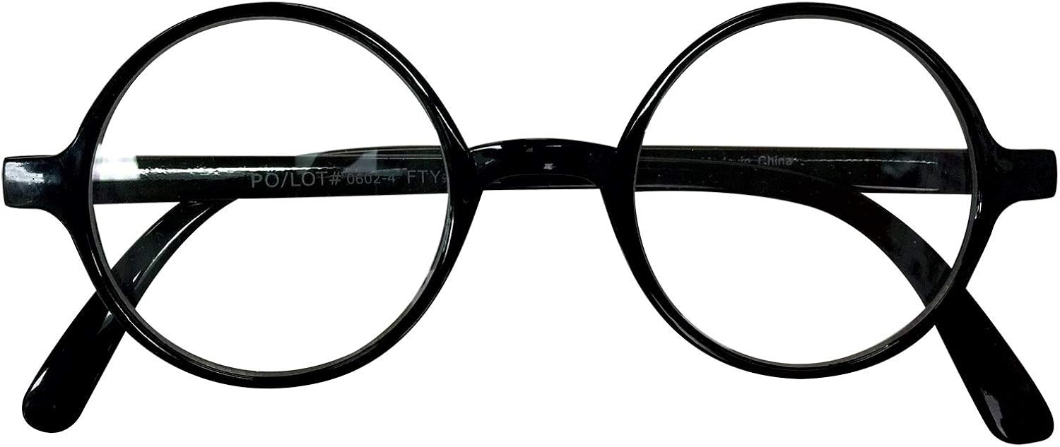 Rubie's Harry Potter Round Glasses Costume Accessory, Black, One Size