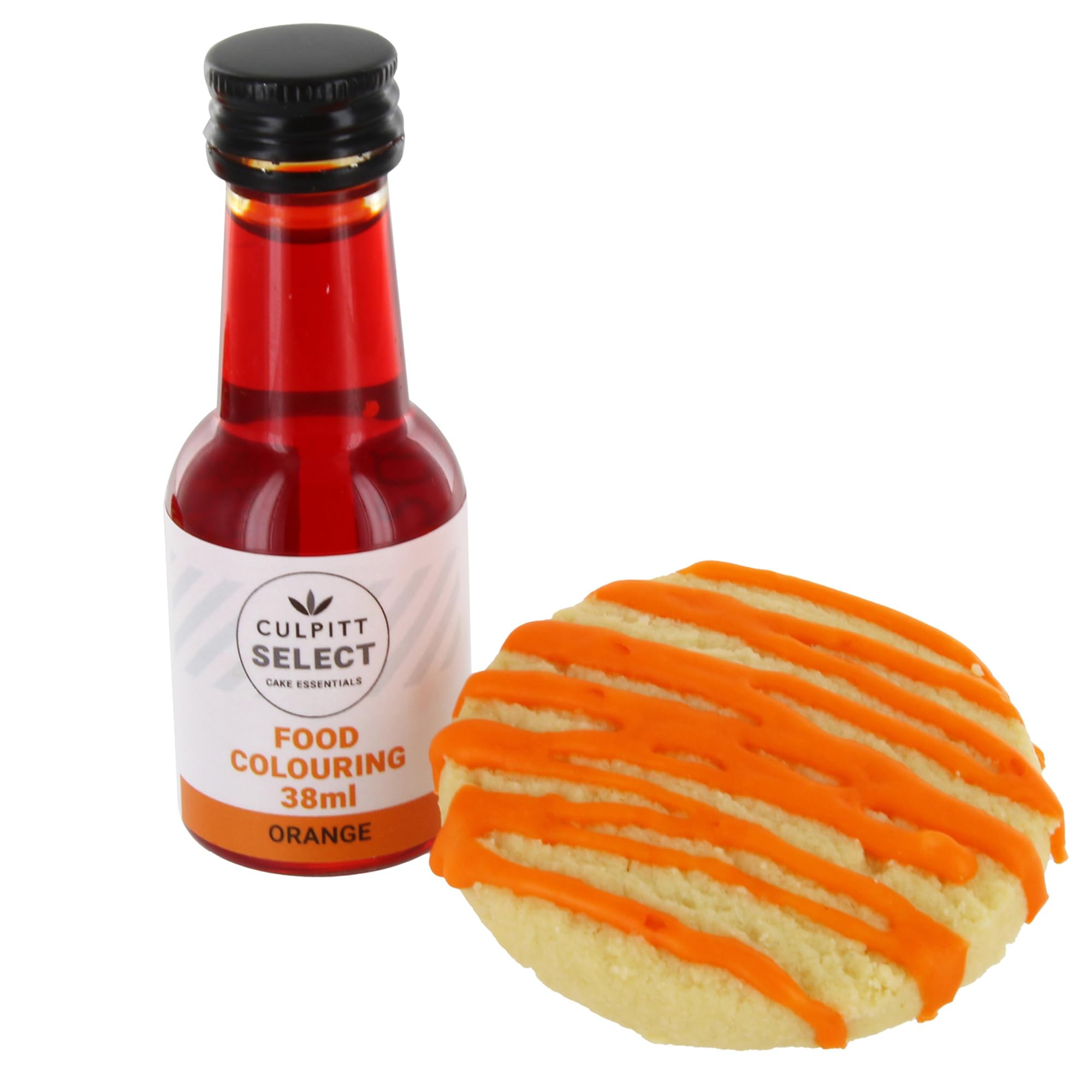 Culpitt Select - Liquid Food Colouring 6 Pack | Red, Orange, Yellow, Blue, Green, Pink | 38ml Bottles