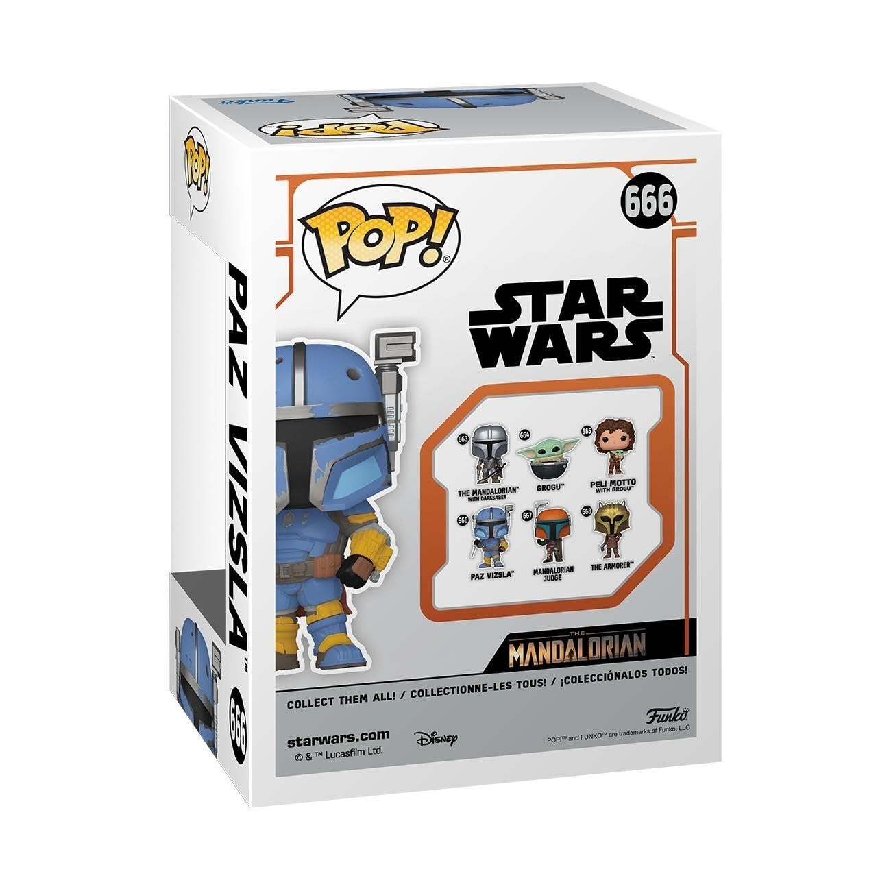 Funko Pop! Star Wars: The Mandalorian - Paz Vizsla Vinyl Figure 11
