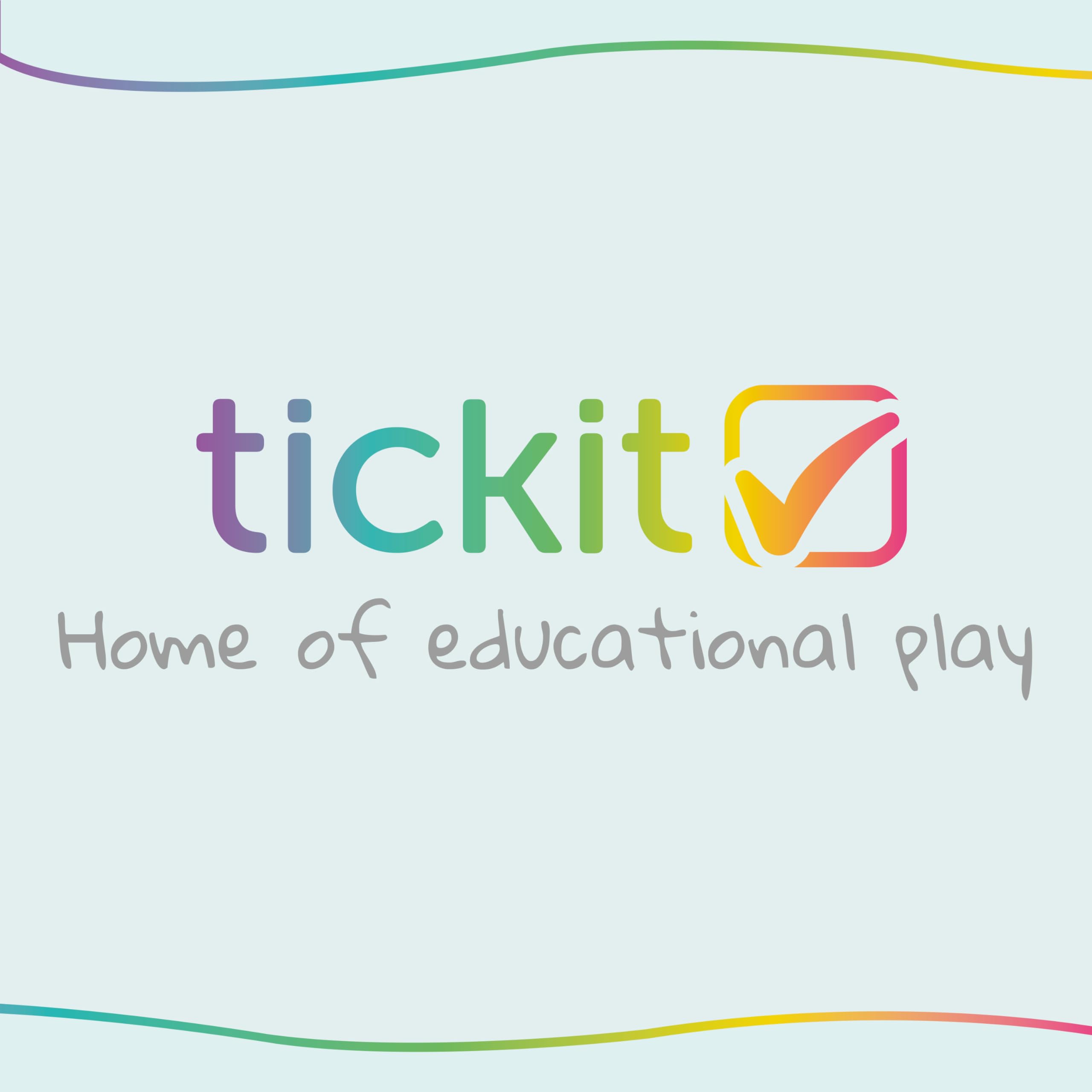 tickit Silisoft Round Colourful Stacking Cups - 7 Soft Silicone Cups for Sensory & Motor Skill Development
