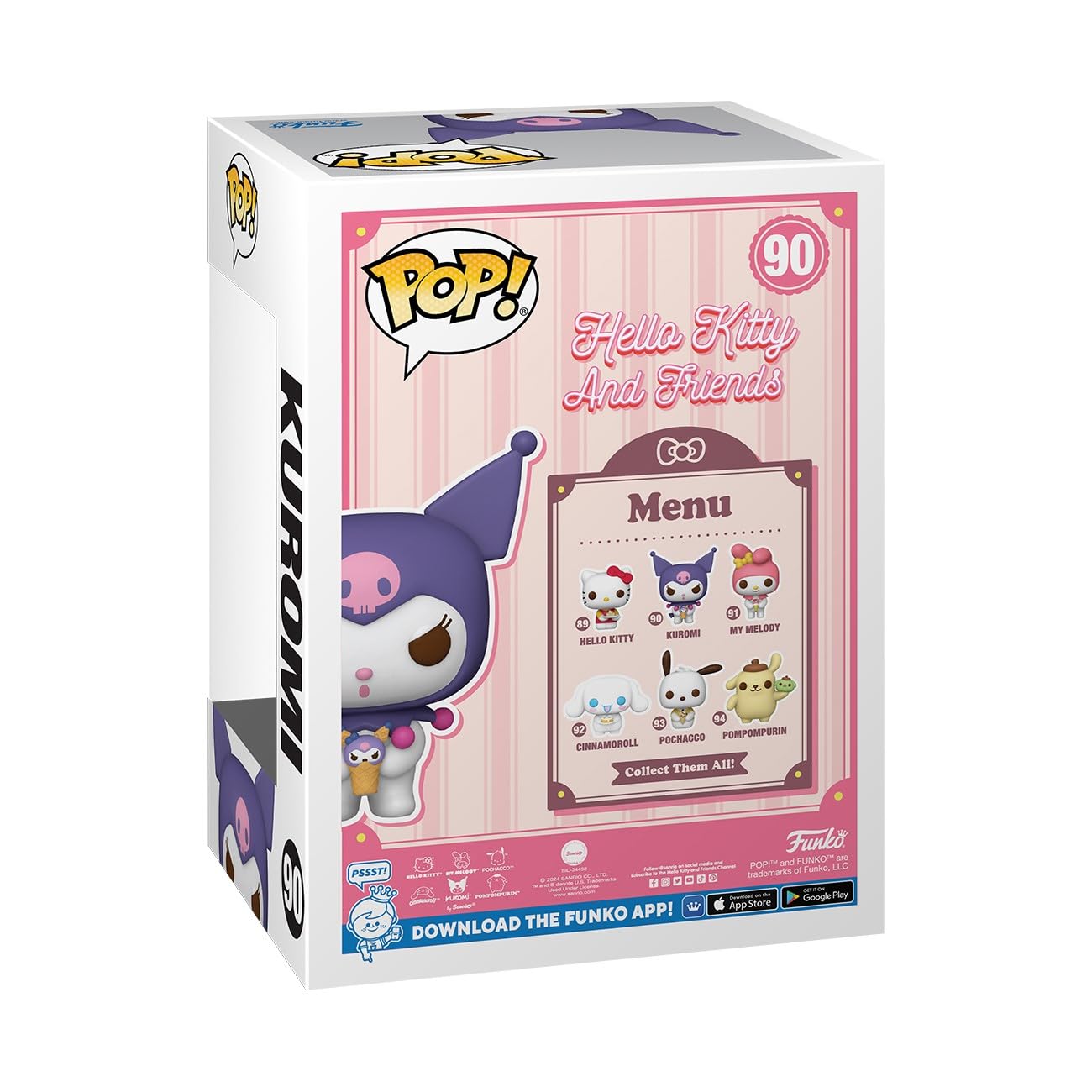 Funko Pop! Sanrio: Kuromi with Dessert - Vinyl Figure (80315) 11
