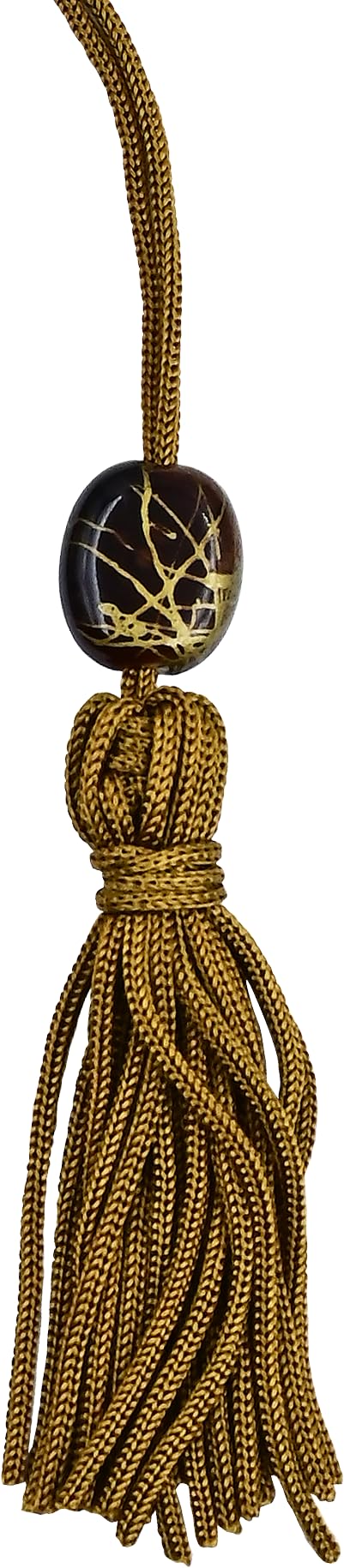 Peter Pauper Press Vintage Library Card Bookmark - Beaded Tassel | Gloss Highlights | Ruler 2