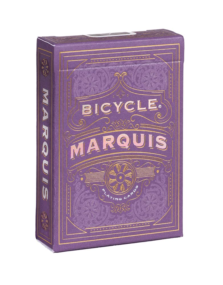 Bicycle Marquis Playing Cards - 1 Deck, Air Cushion Finish, Blue/White