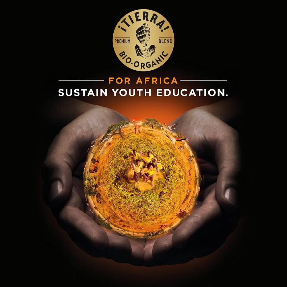 Lavazza Tierra For Africa Organic Arabica Robusta Medium Roast Whole Bean Coffee 500g 3