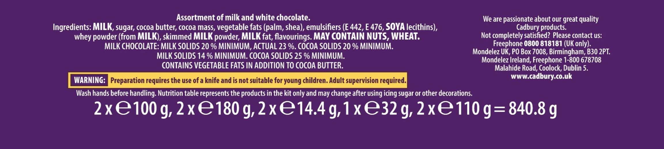 Cadbury - Dairy Milk Christmas Chocolate House Kit