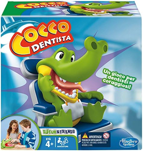 Hasbro Gaming Cocco Dentista Crocodile Dentist Game