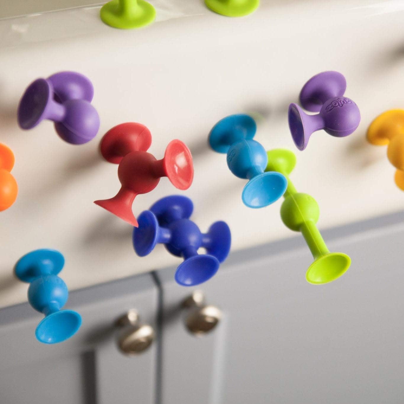 Fat Brain Toys Squigz Starter Set - Suction Construction Playset for Kids 3+ 3