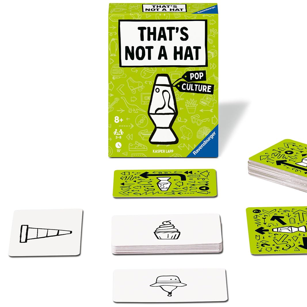 Ravensburger That's Not a Hat 2 Party Card Game | Ages 8+ | 3-8 Players | ~15 Min 1