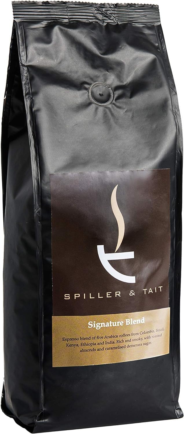 Spiller & Tait Signature Blend - Award-Winning Whole Bean Coffee 1kg