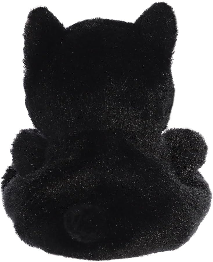 Aurora Palm Pals Twilight Black Cat 5In - Soft Plush Toy for Babies & Toddlers 3