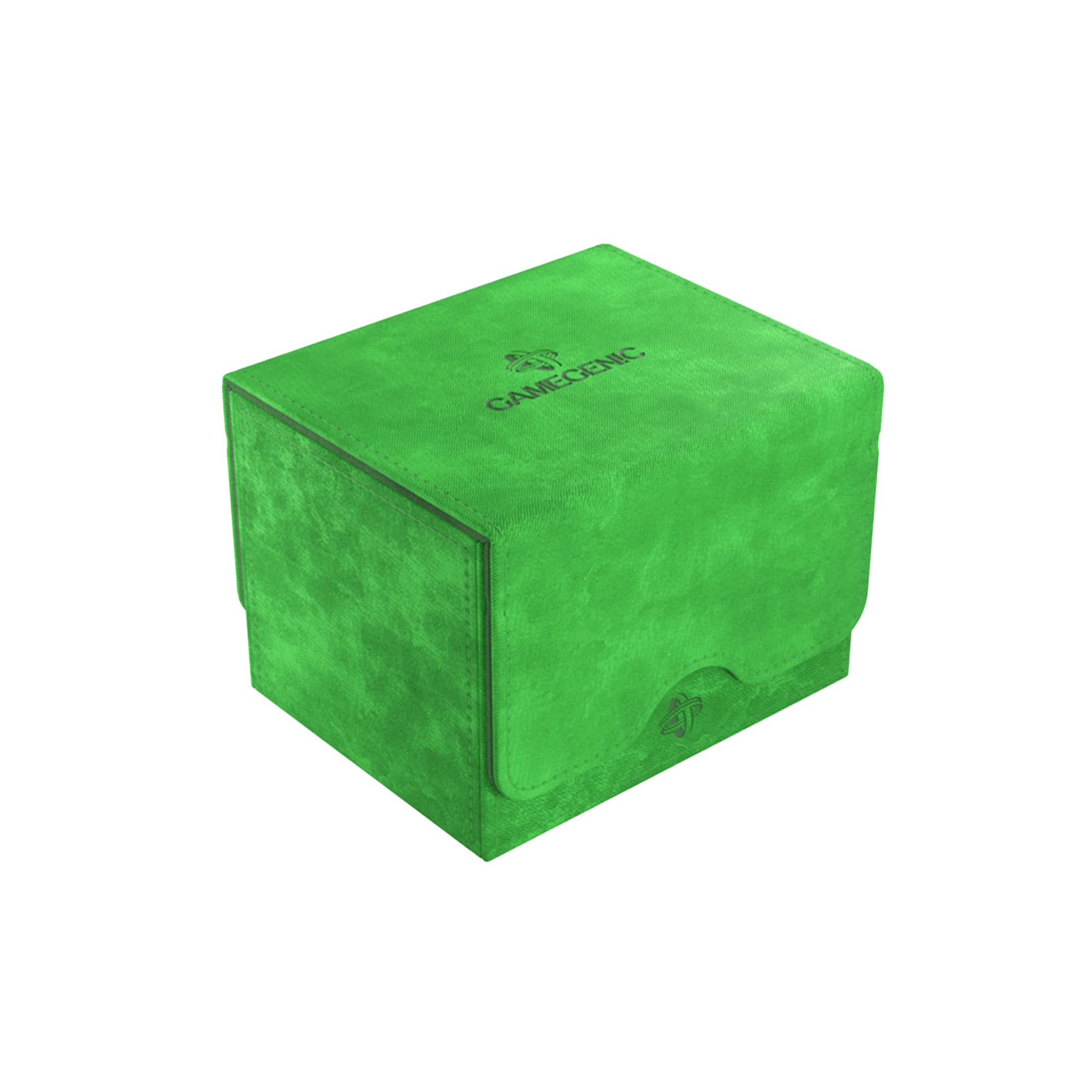 Gamegenic Sidekick 100+ XL Card Storage Box - Holds 100 Double-Sleeved Cards, Green