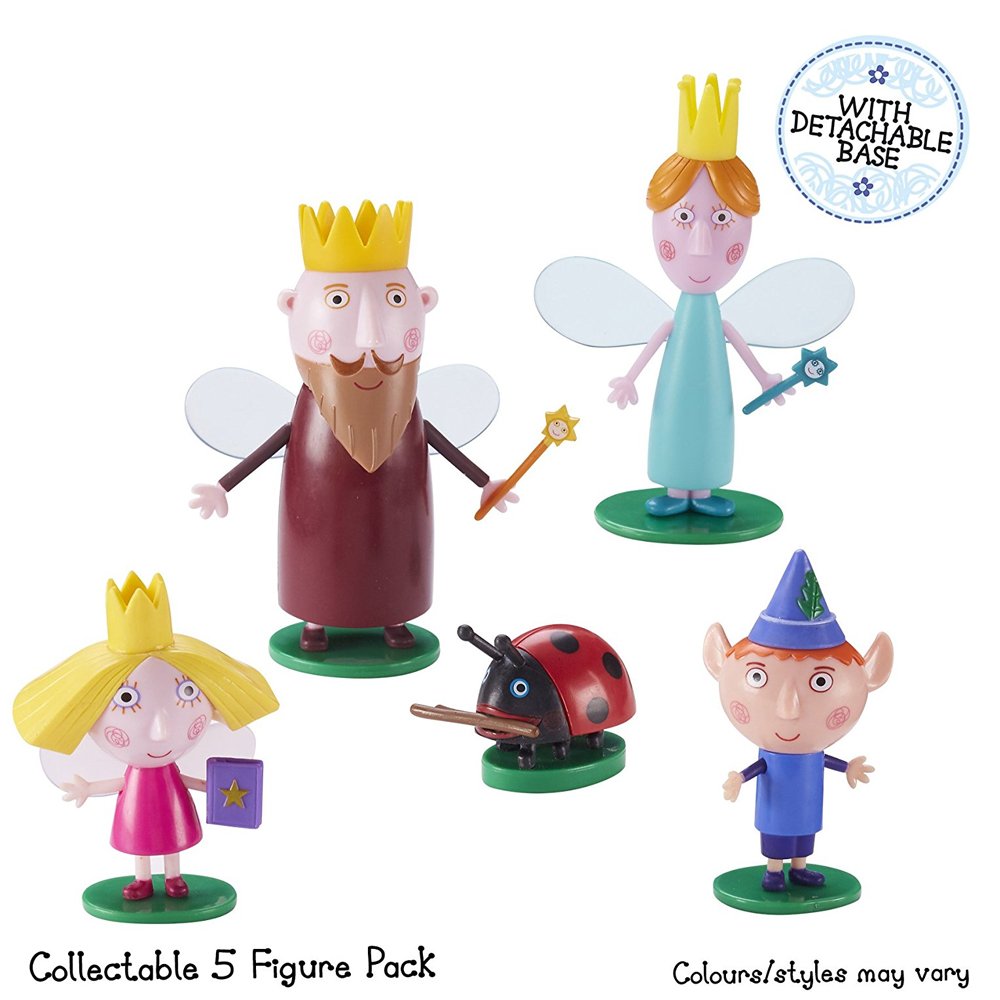 Ben & Holly Five Figure Pack - 5 Collectible Characters with Removable Bases 2