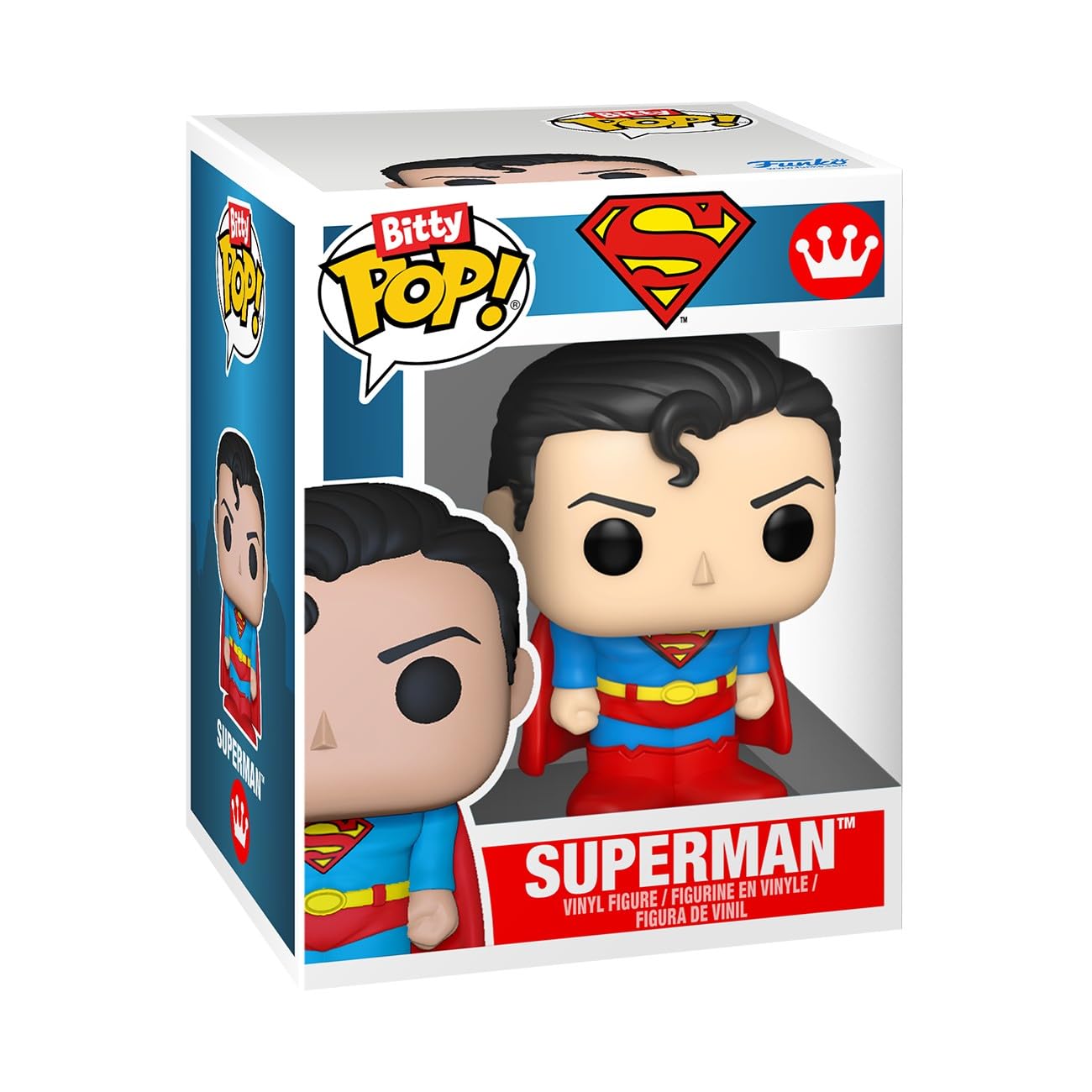 Funko Bitty POP! DC - Superman and The Fortress of Solitude Vinyl Collectible 4