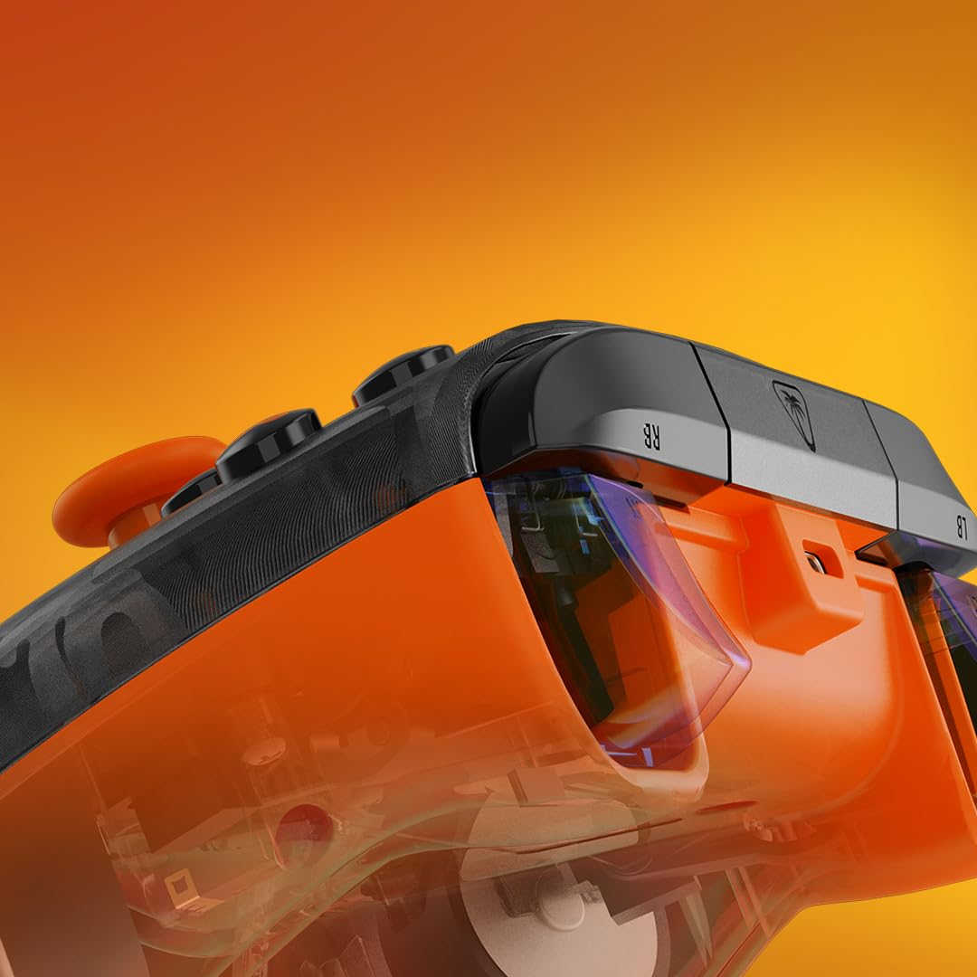 Turtle Beach Rematch Core Wired Gaming Controller for Xbox & PC - Orange and Ghost Black Camo