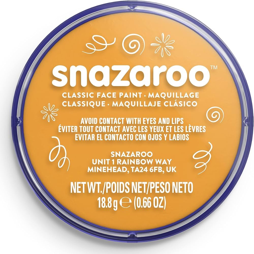 Snazaroo - Classic Face and Body Paint (18ml) - Ochre Yellow 6