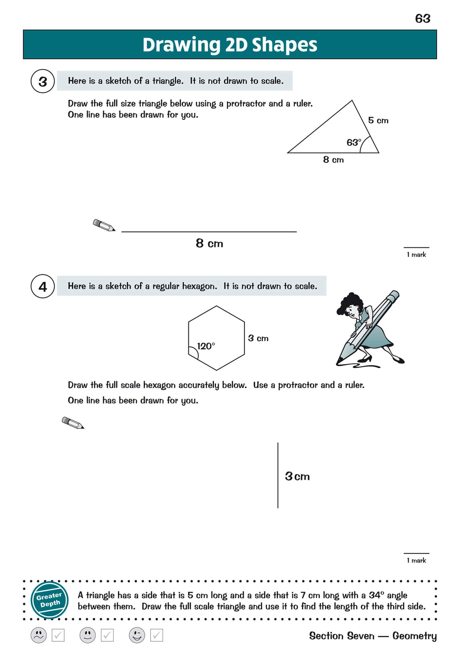 CGP KS2 Maths Targeted Question Book - Year 6 Catch Up Practice | Paperback | 2021 5