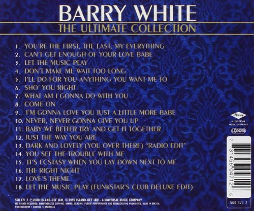 Barry White - The Ultimate Collection [CD]