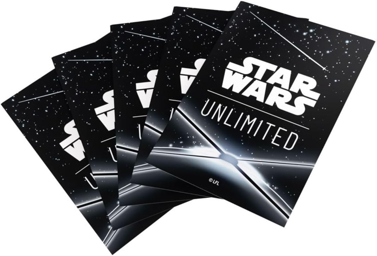 Gamegenic Star Wars Unlimited Art Sleeves 60-Pack Black 3