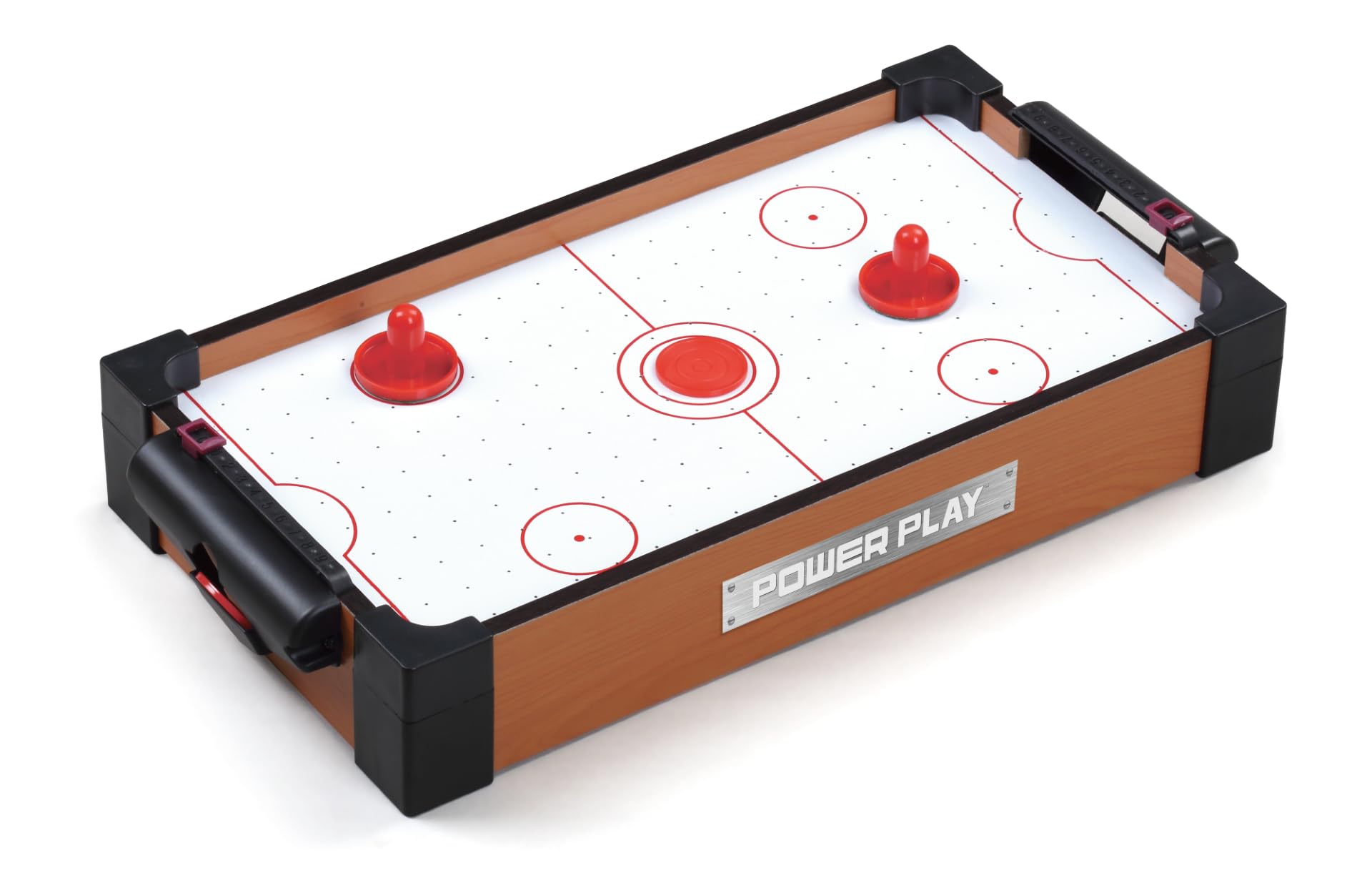 Power Play Air Hockey Table Game - Portable, 2+ Players, Ages 5+ | 16-Inch