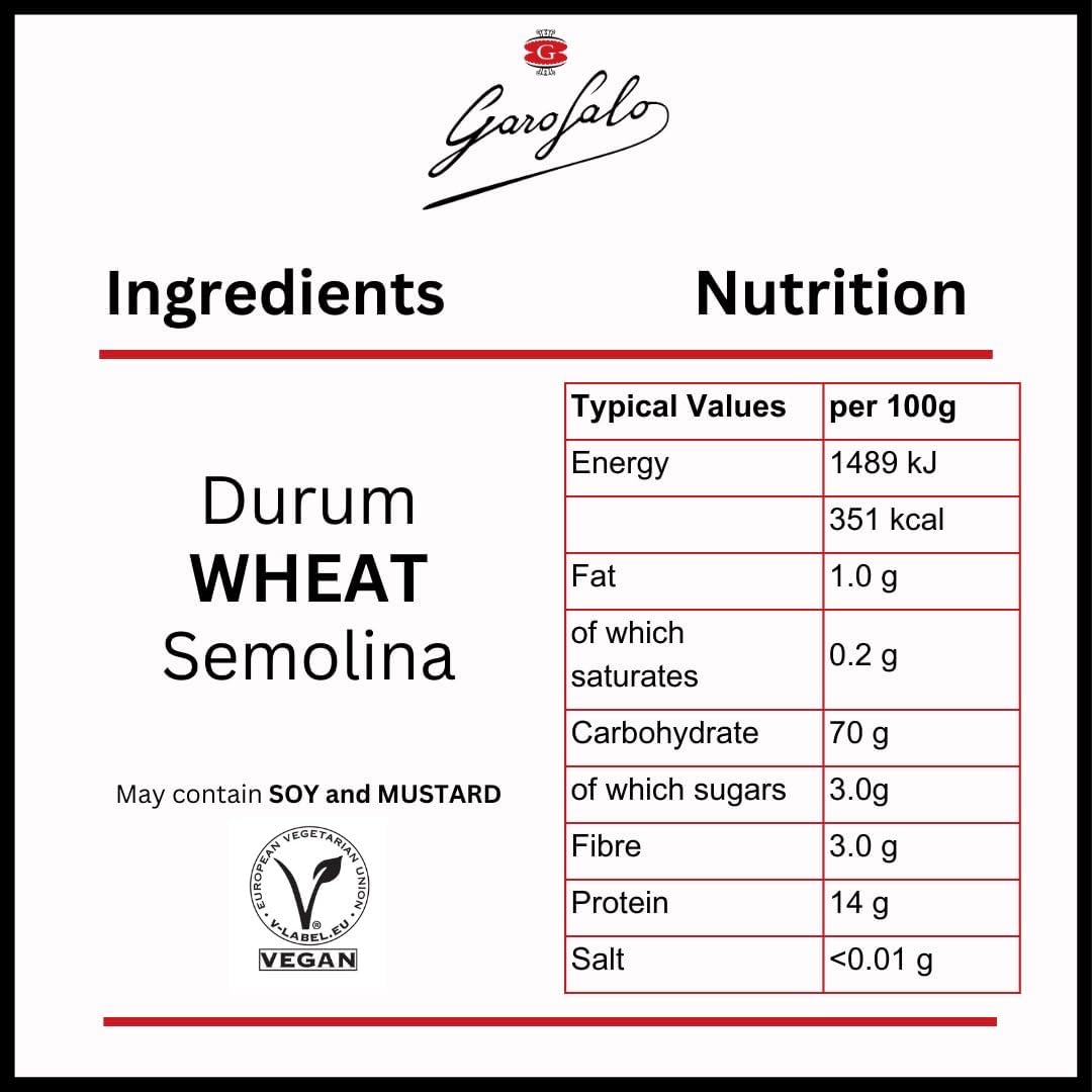 Garofalo Cannelloni Dry Pasta Tubes, 250g 4