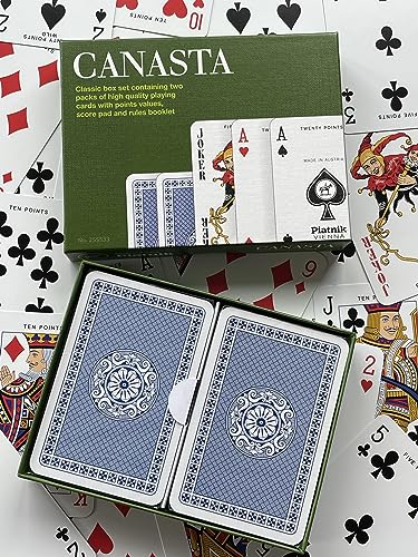 Piatnik Canasta Double Deck Playing Cards | Card Game Set 4