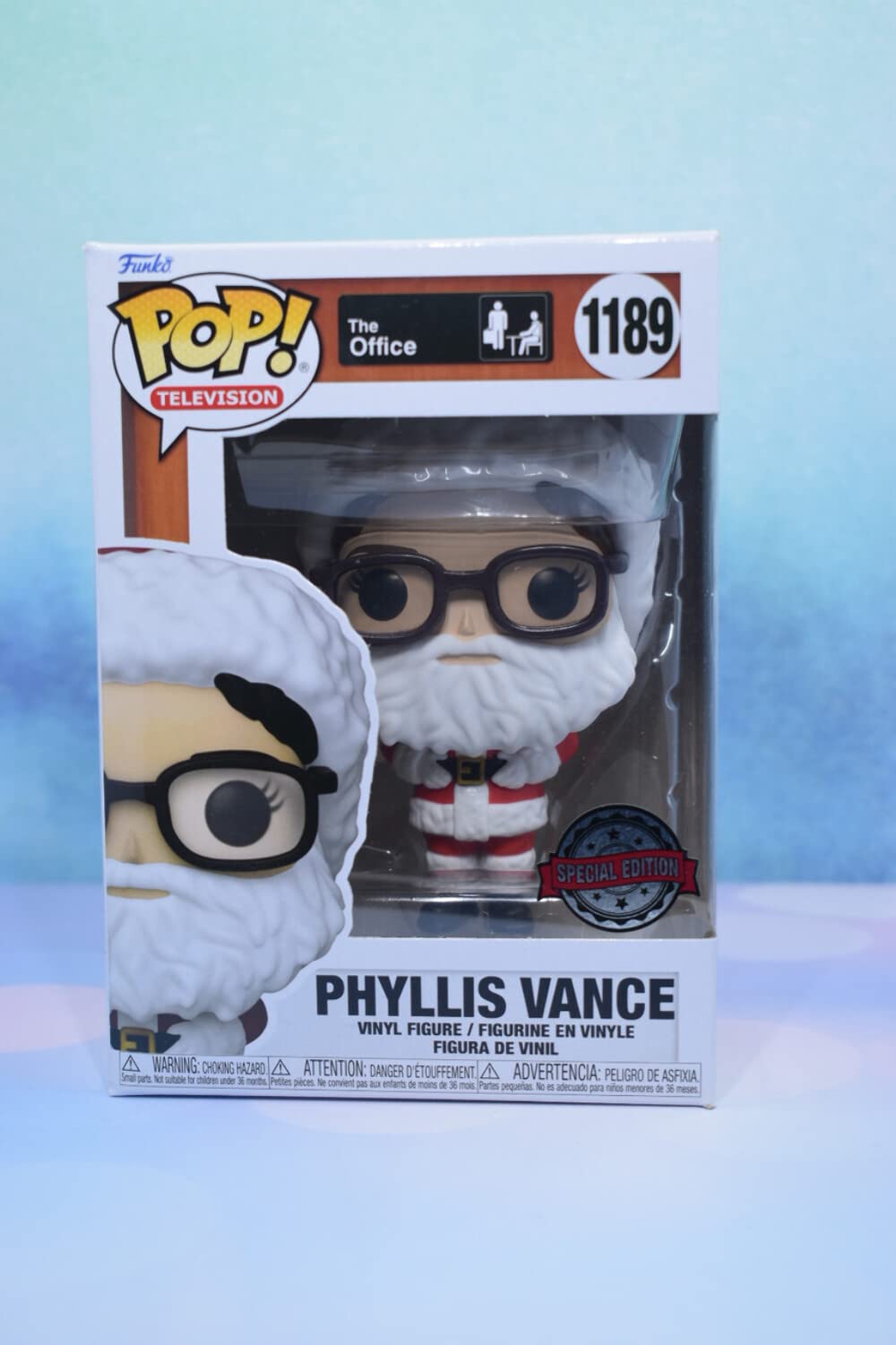 Funko Pop! Television - Phyllis Vance in Santa Suit Vinyl Figure (GameStop Exclusive #1189) 5