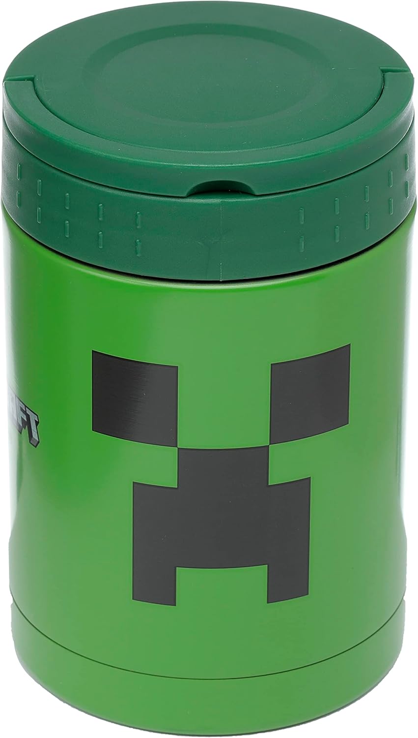 Puckator - Minecraft Creeper Reusable Stainless Steel Hot & Cold Thermos 500ml