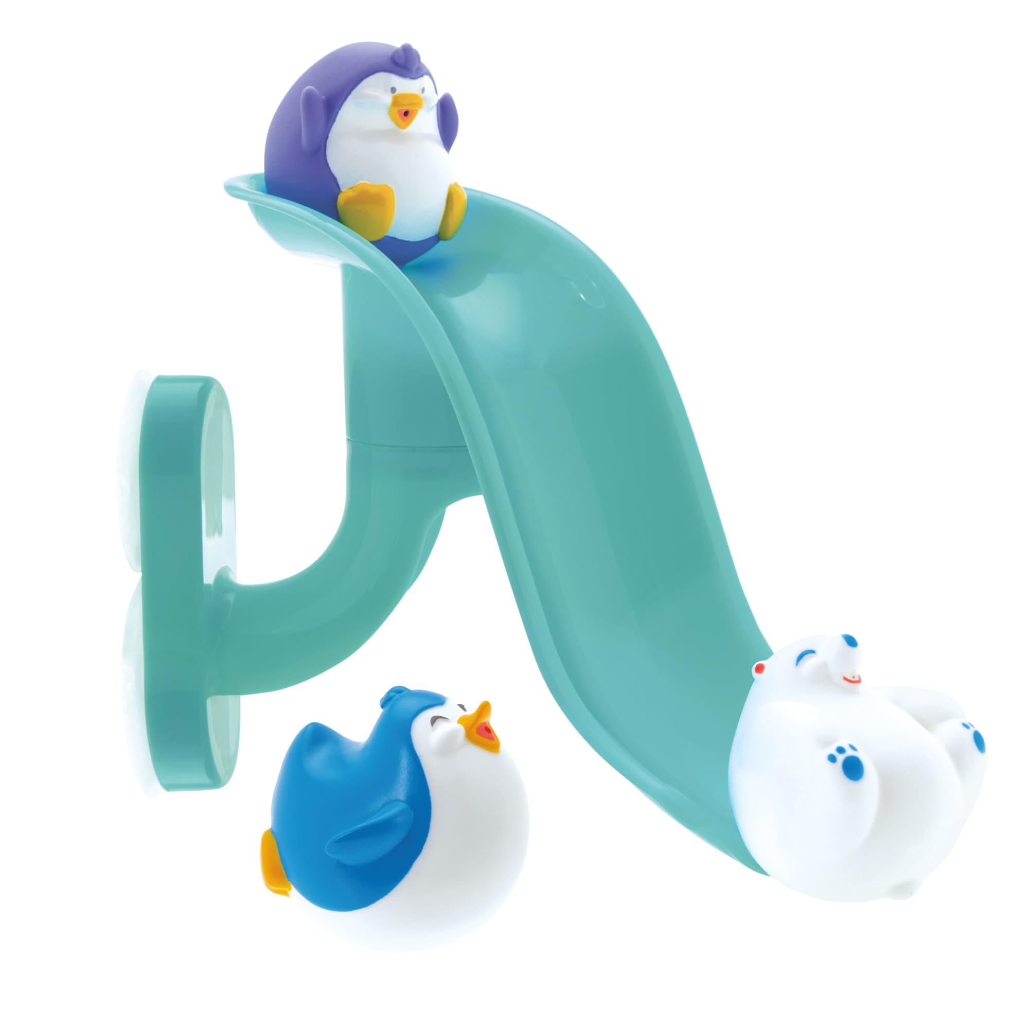 Nuby Splash 'N Slide Penguin Slide Baby Bath Toy - 18 Months+