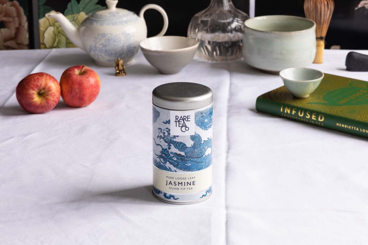 Rare Tea - Jasmine Silver Tip Loose Leaf White Tea (25g Tin)