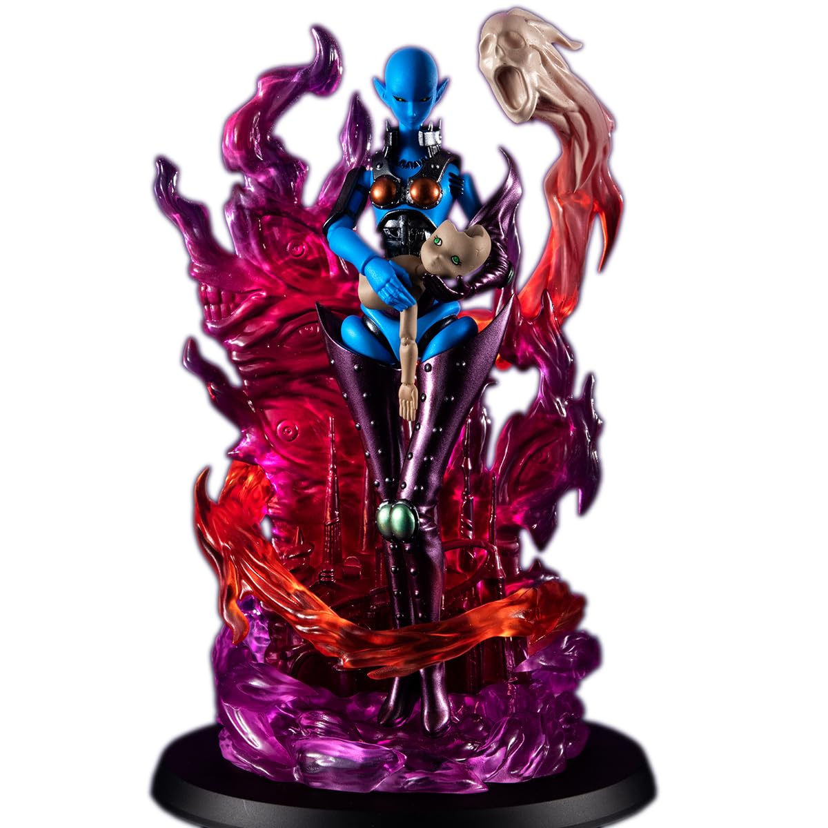 Yu-Gi-Oh! Dark Necrofear PVC Statuette - Megahouse Monsters Chronicle Series